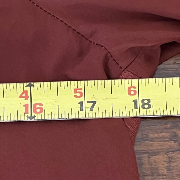 Dolan Left Coast Collection Brown Baby Doll Top with 3/4 Length Sleeves Small - Picture 10 of 11